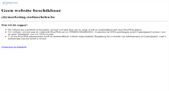 Desktop Screenshot of citymarketing.stadmechelen.be